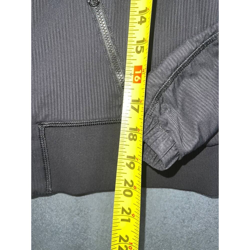Lululemon Jacket Black Street Y2K Studi Full Zip Train Outdoor Hoodie 10 A009222 - Picture 8 of 12